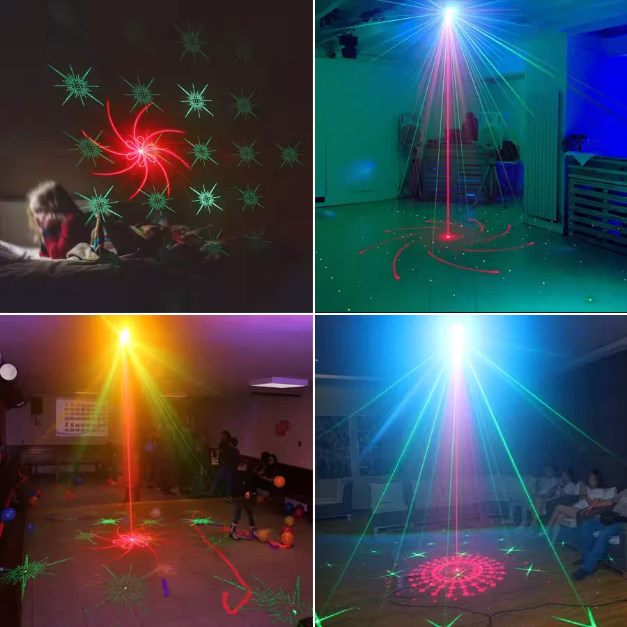 laser disco light projector