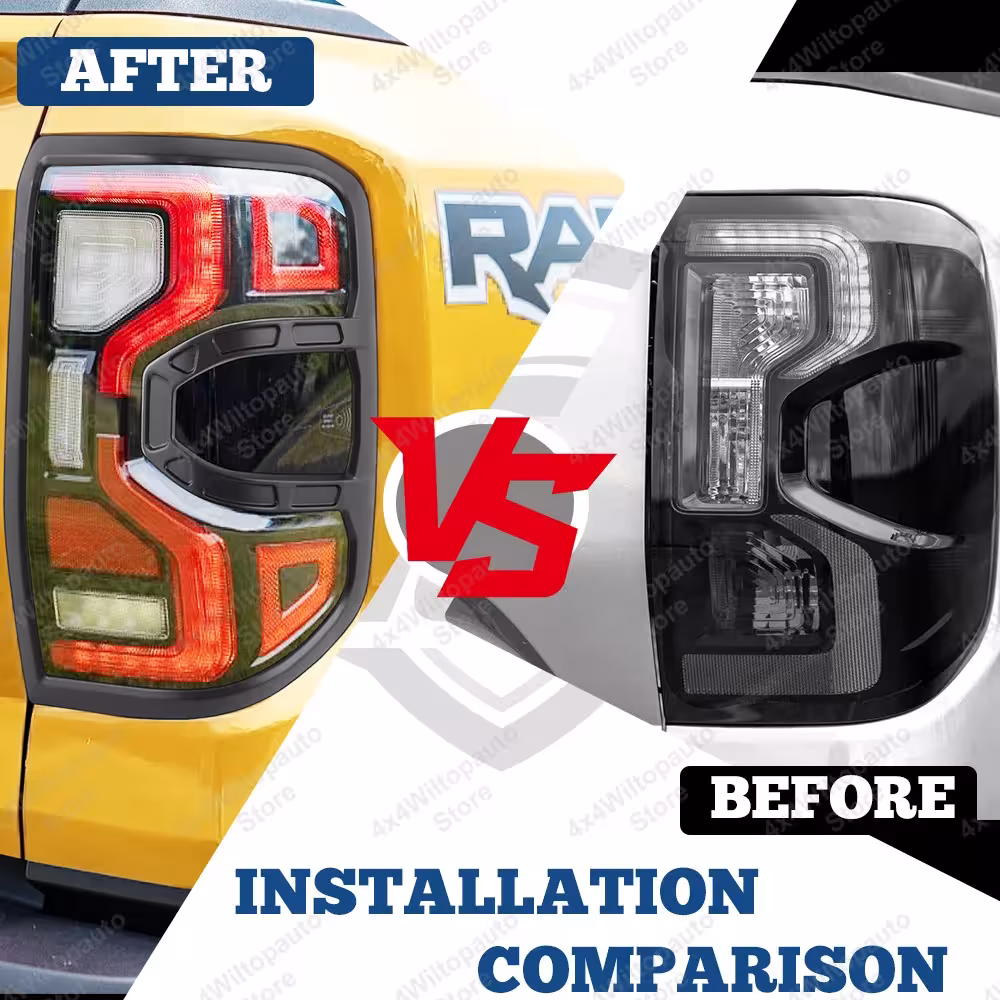 Revêtement des lampes Ford Ranger