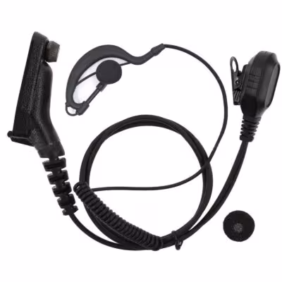 Portable PTT Mic Earpiece Headset for Motorola DP4800 DP4801 DP4600 DP4601