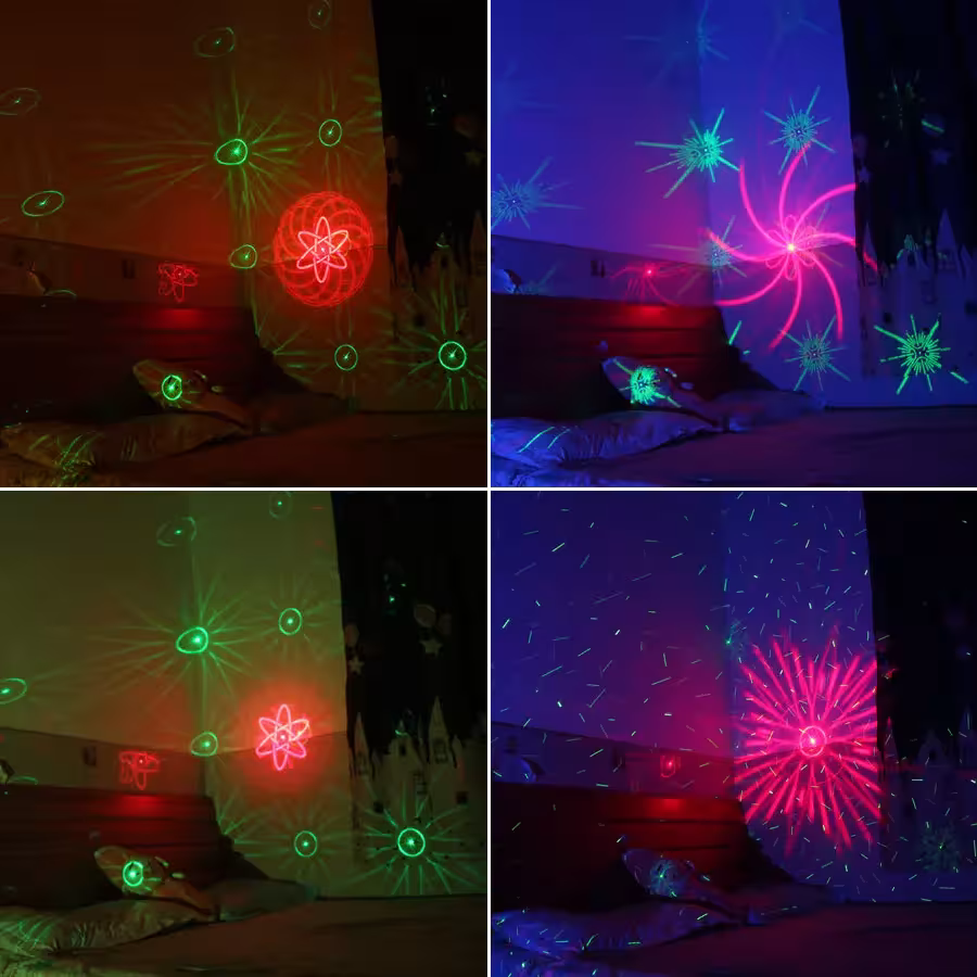 laser disco light projector