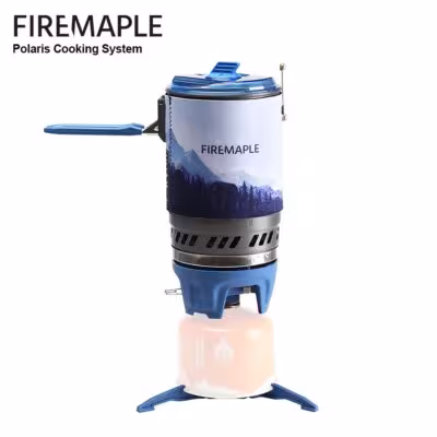 Feu Maple Polaris X5 poêle de camping portable avec valve réglable
