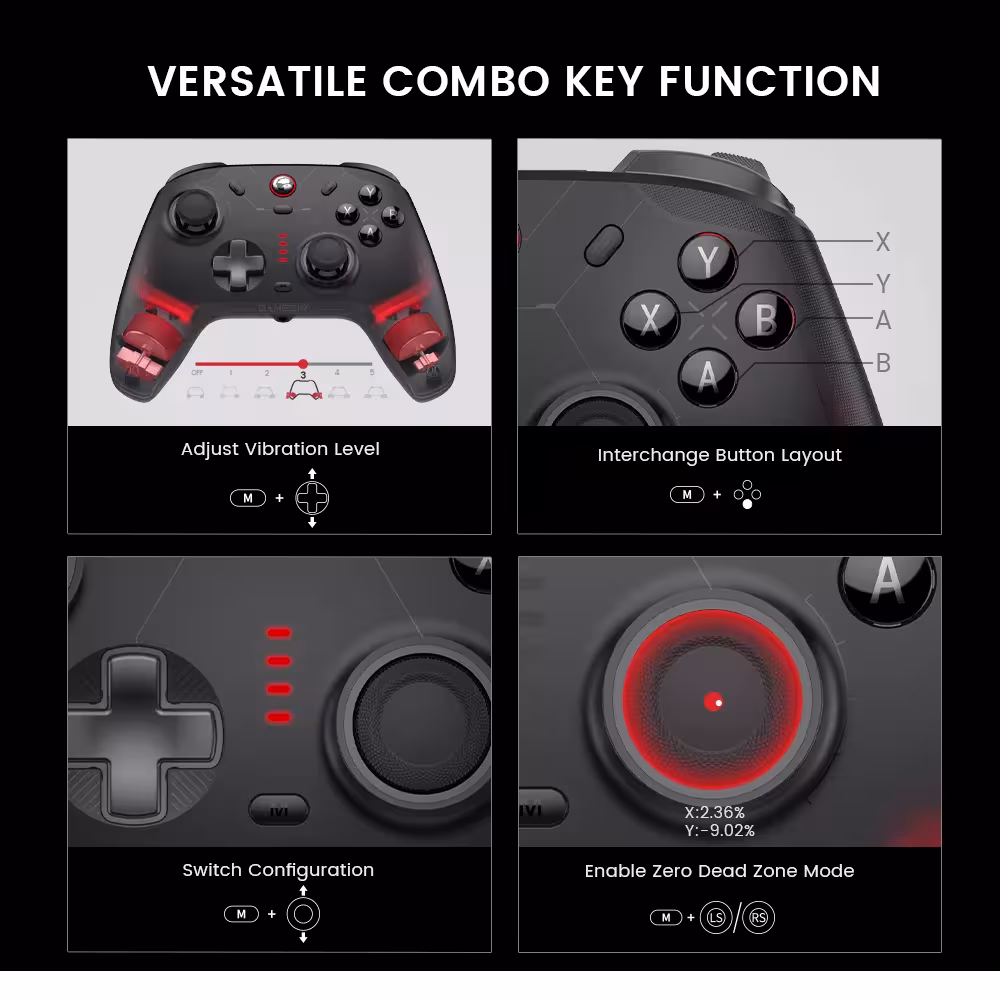 wireless game controller