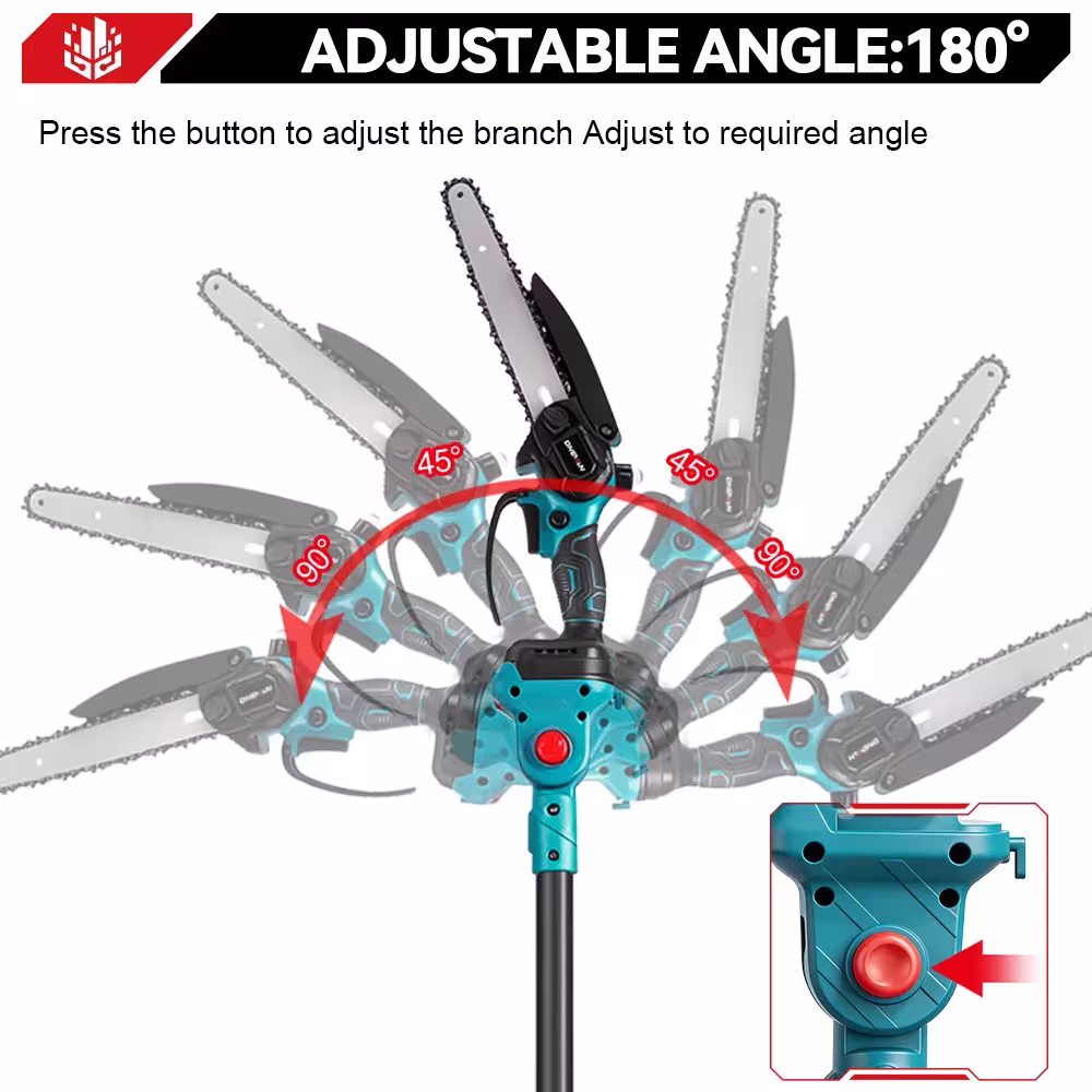 telescopic cutting of branches