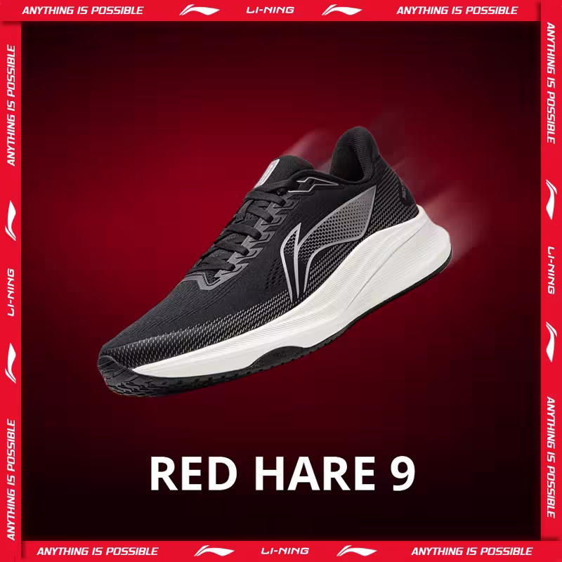 Chaussures de course pour hommes Li-Ning RED HARE 9 avec technologie LIGHT FOAM ULTRA