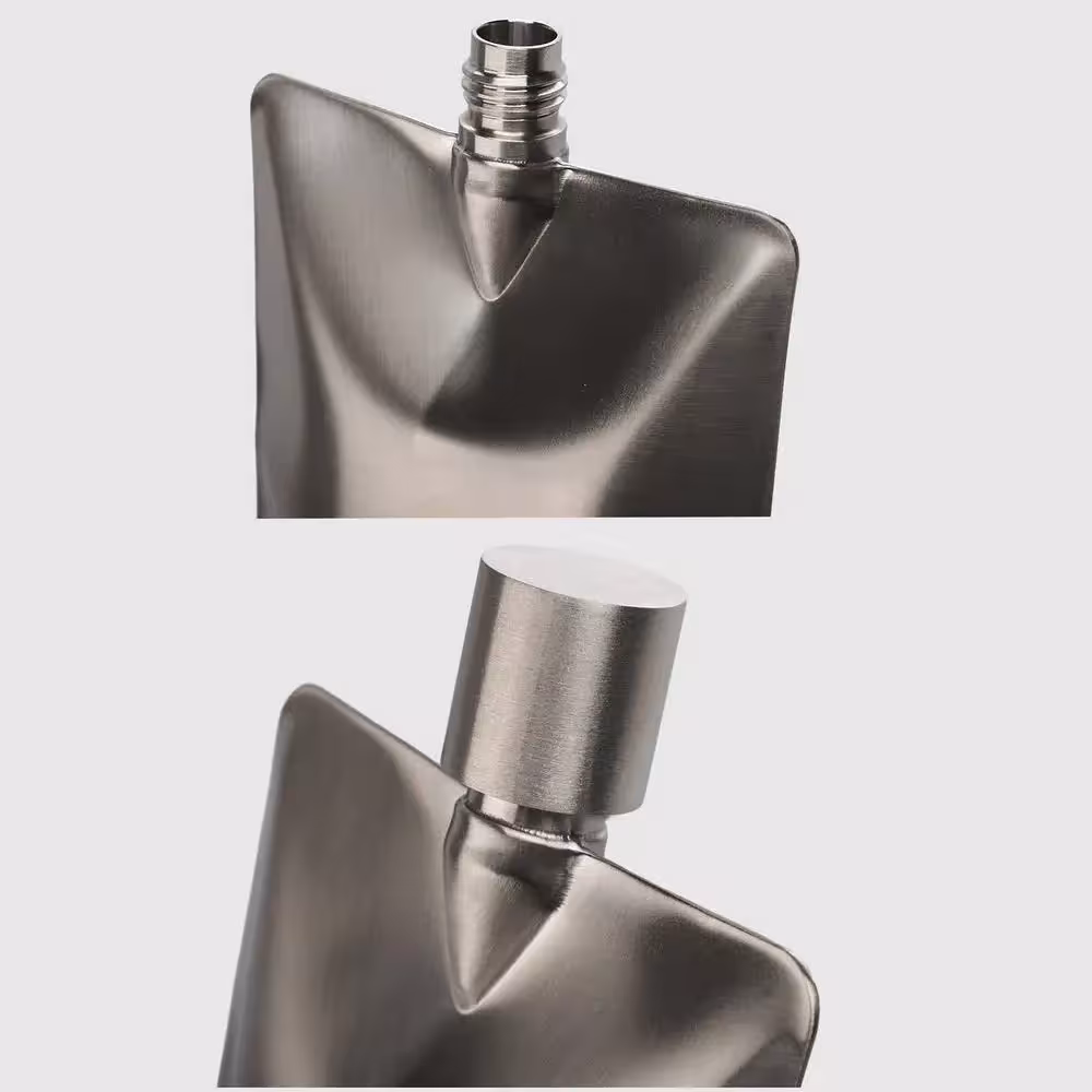 flat wine bottle