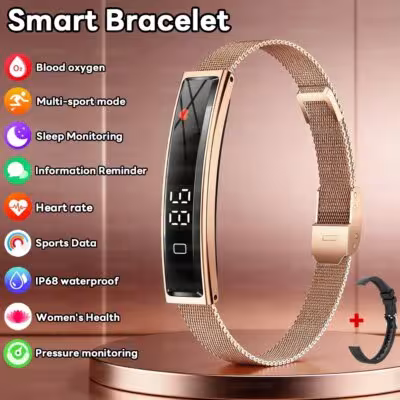 2026 Nouveau Smart Sports Horloge pour hommes Heart Ritmo Monitor IP68