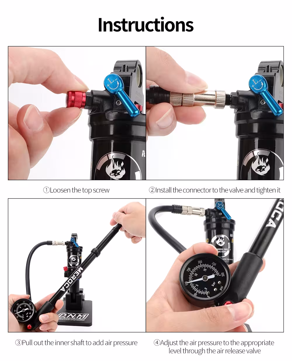 bicycle air pump 300psi