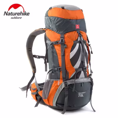 Sac à dos de randonnée Naturehike 70L pour le trekking et le camping