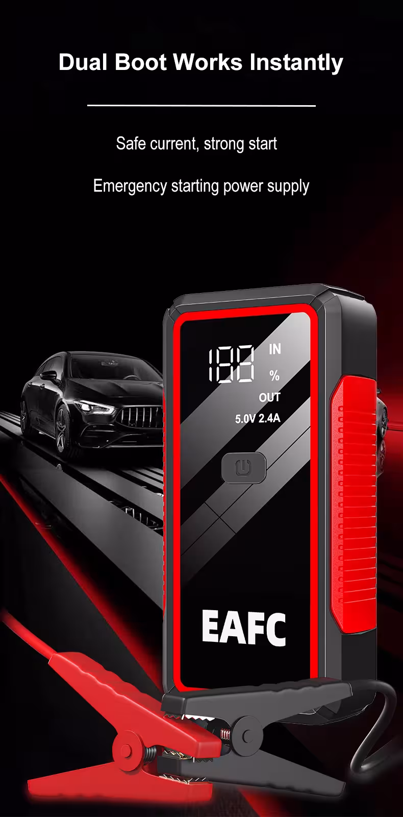 avviatore auto power bank