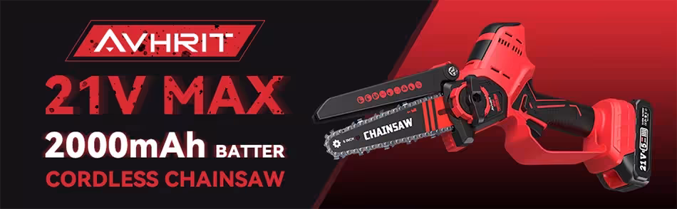 wireless chainsaw 6 inches