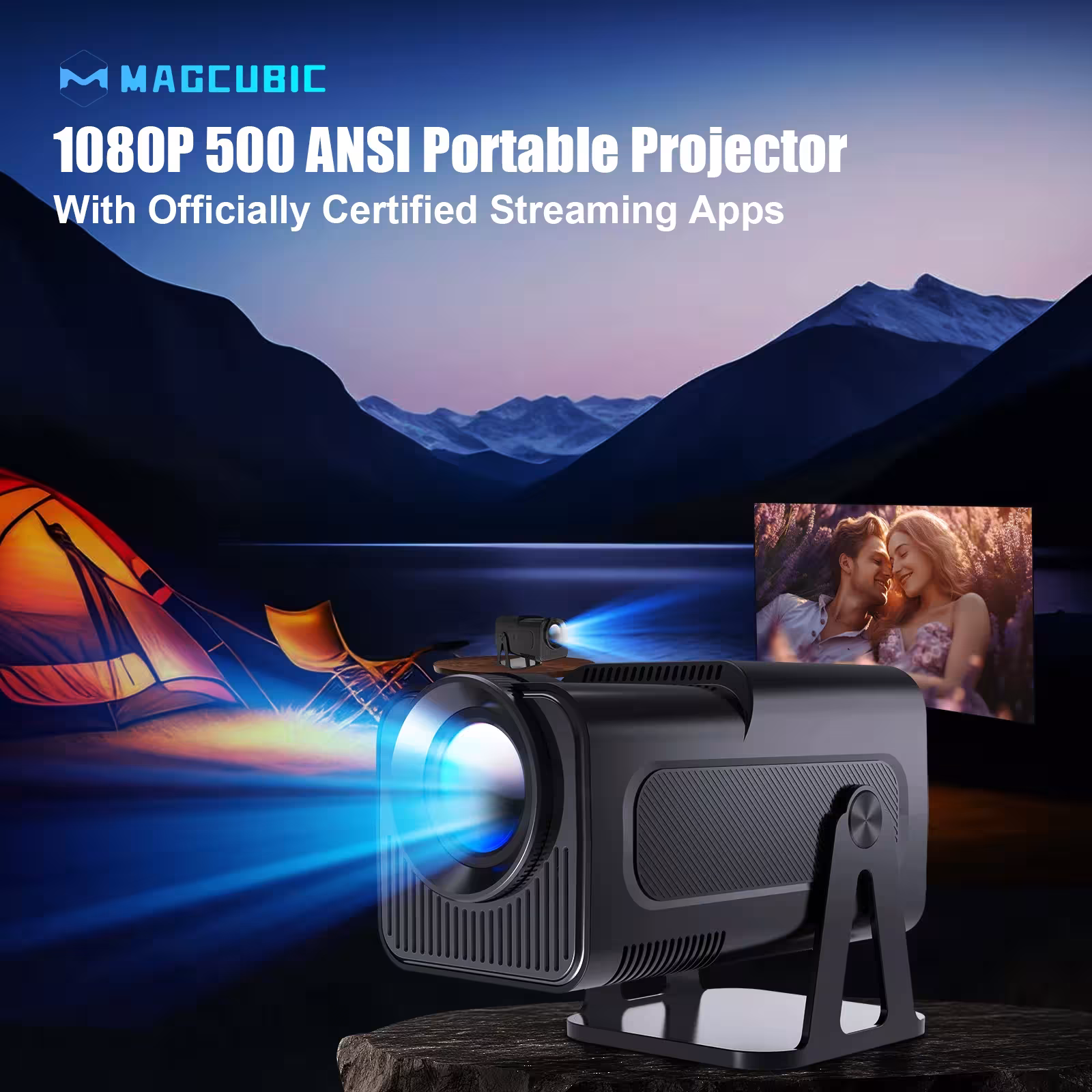 projecteur portable 1080P