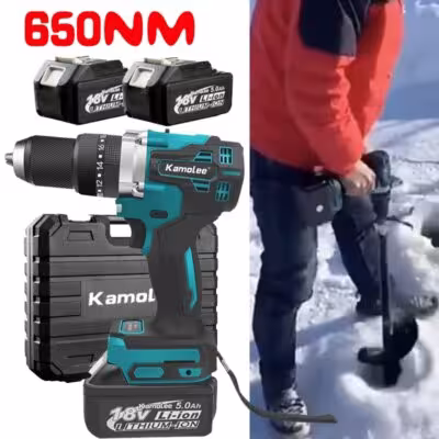 Kamolee 13MM Bevielė Šlaglinė Elektrinė Gręžimo Mašina 650NM