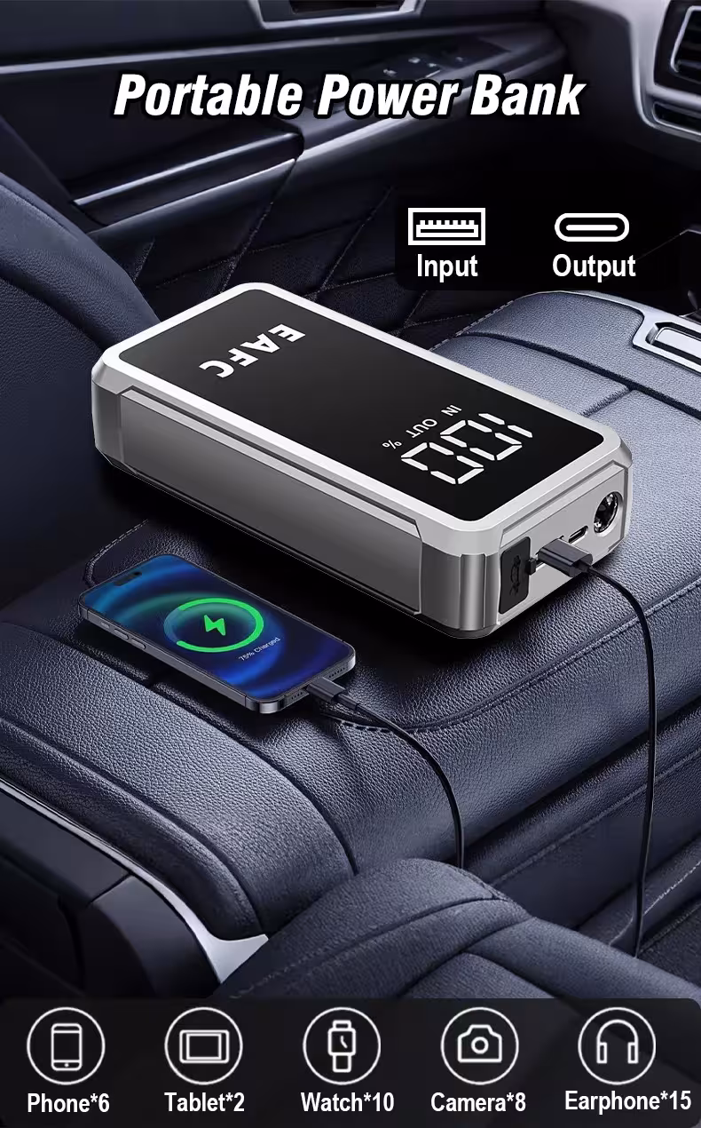 avviatore auto power bank
