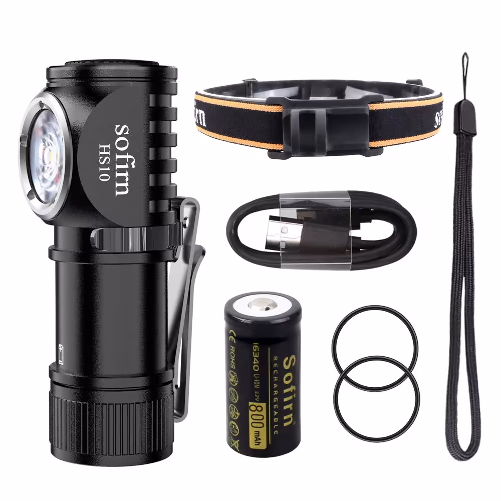 rechargeable head lamp USB C