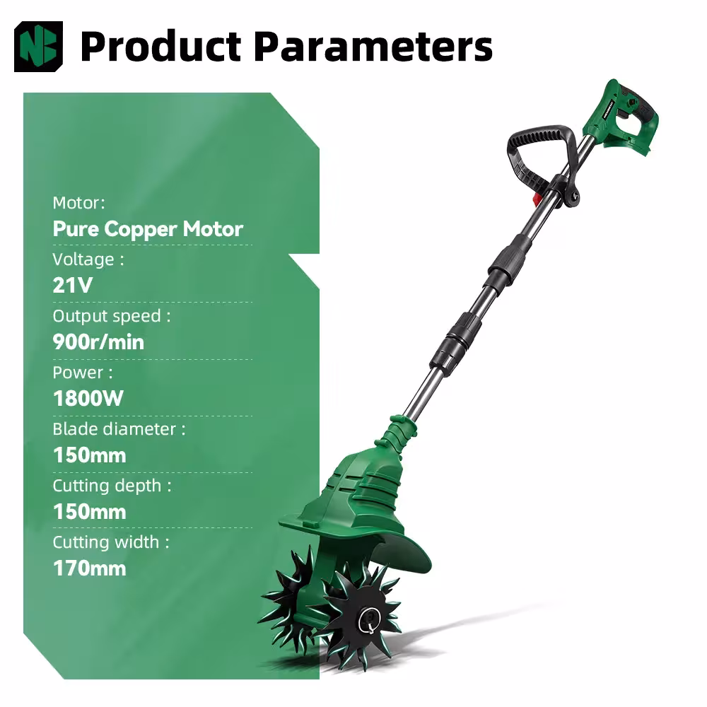 cultivateur électrique 21V