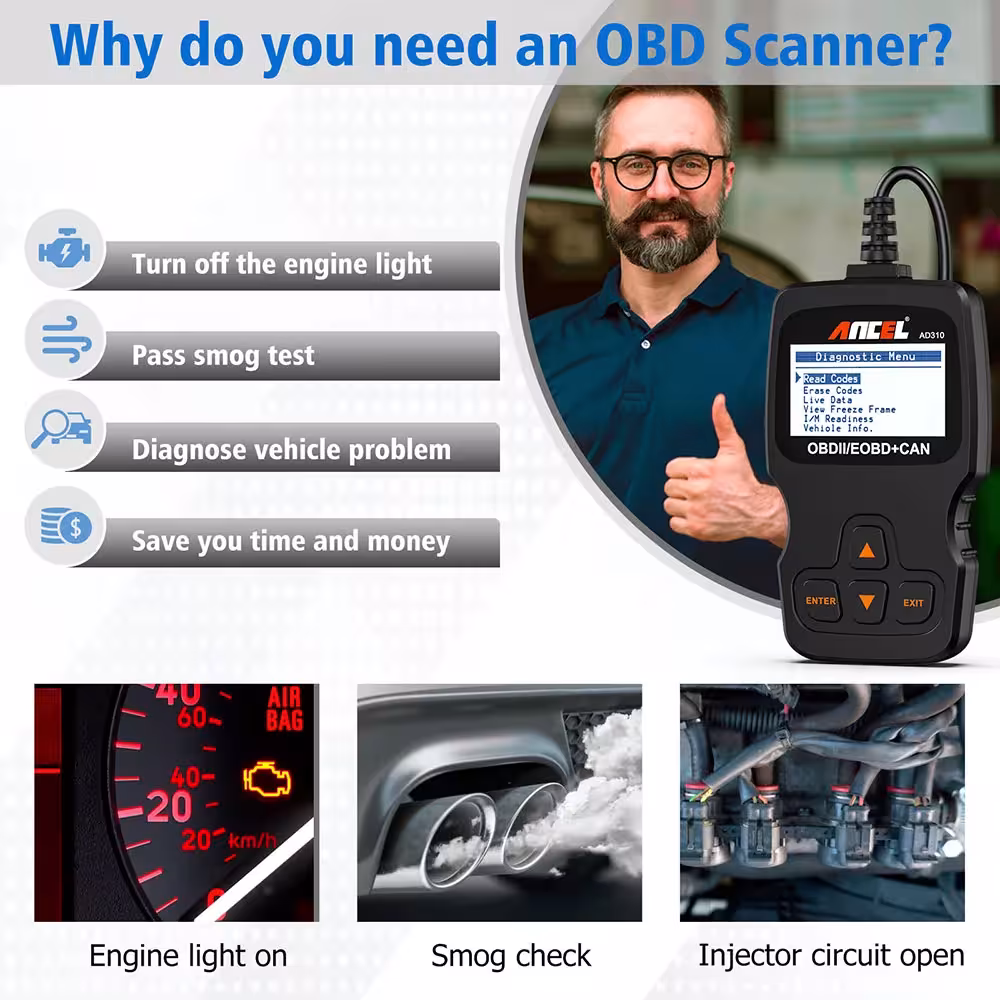 Lecteur de diagnostic OBD2