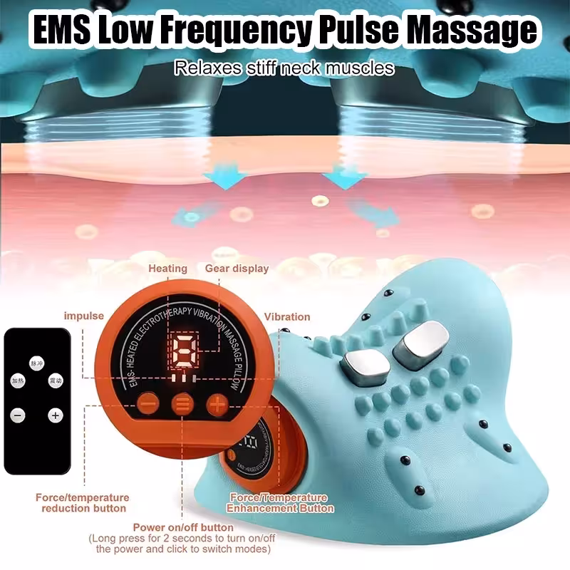 oreiller de massage cervical