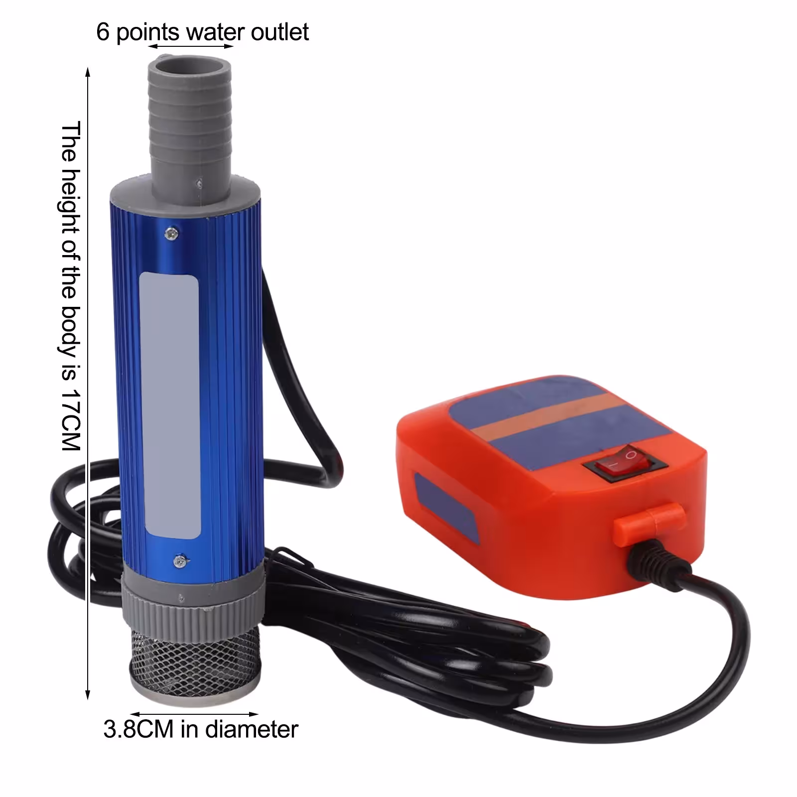 pompa della batteria al litio 12V
