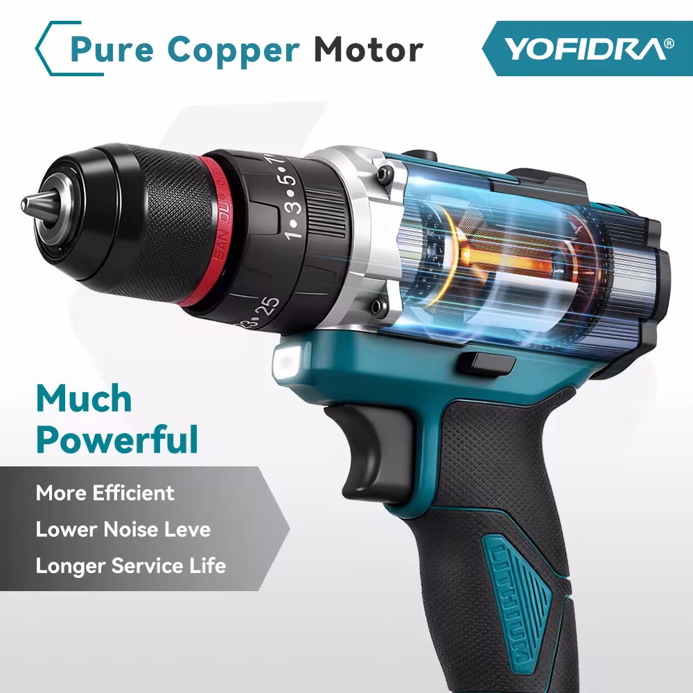 electric percussion hammer drill