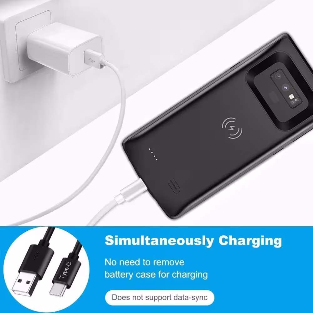custodia di ricarica wireless Samsung Galaxy Note 9