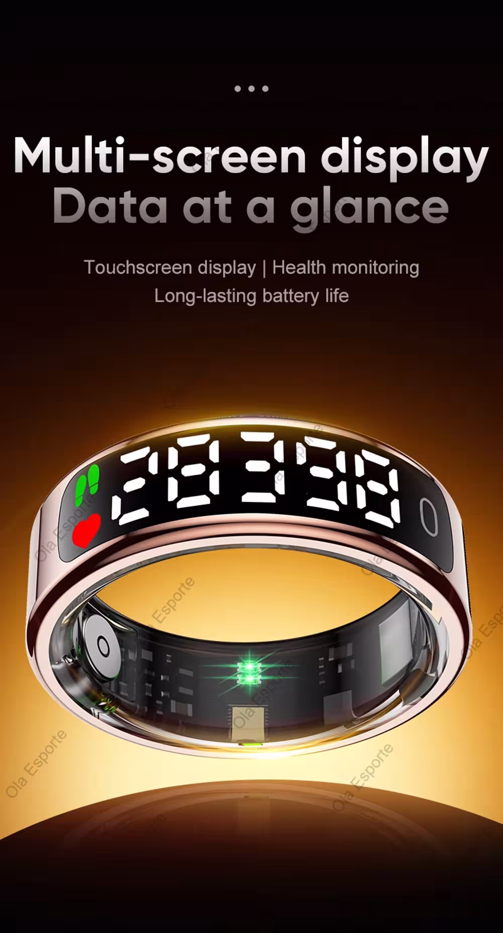 smart ring with display