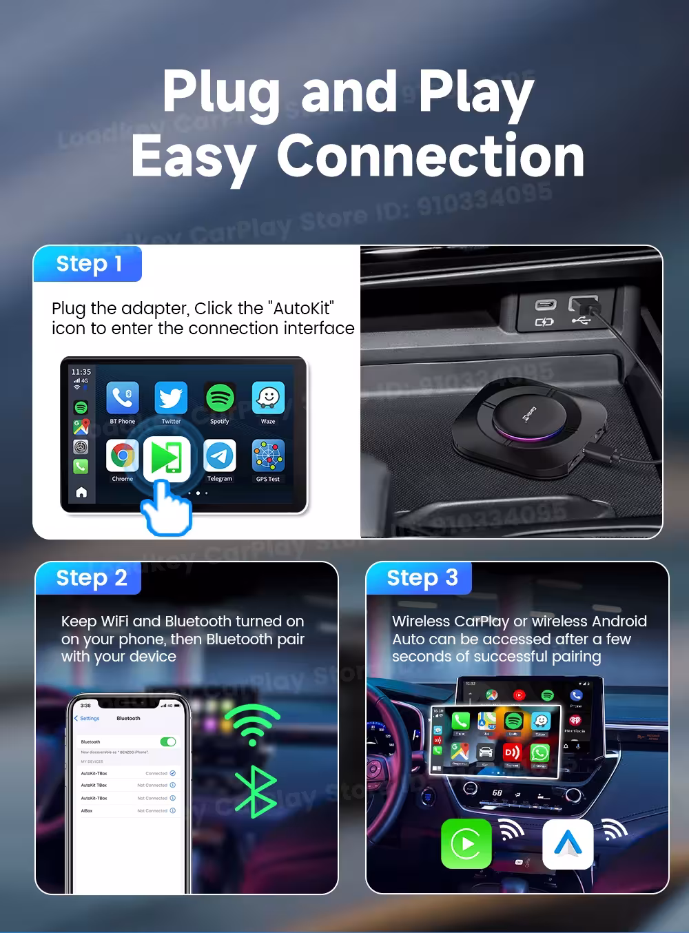 Adattatore Android 13 CarPlay