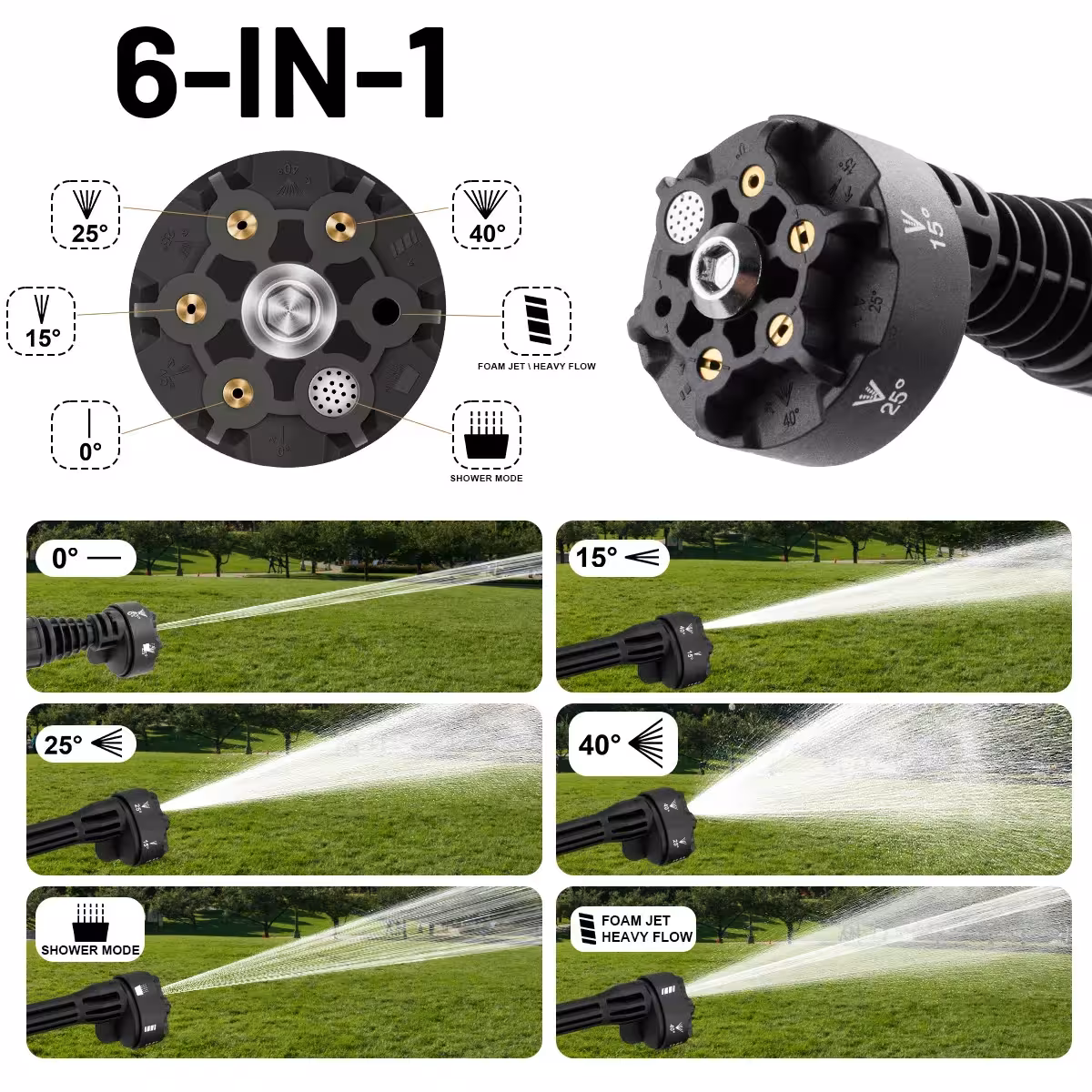 electric high pressure wash gun