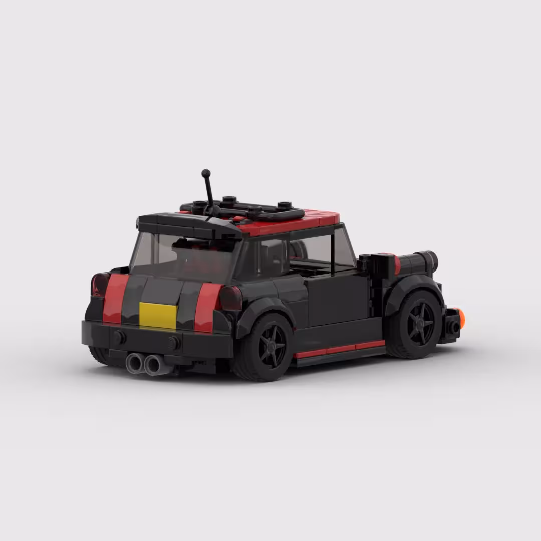 MOC MINI JCW racing Racer blokai