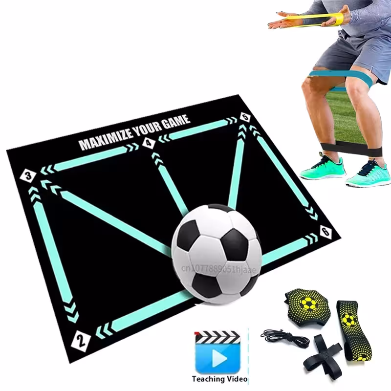 90cm futbolo treniravimo kilimėlis lankstus ne slysti vaikai suaugusieji
