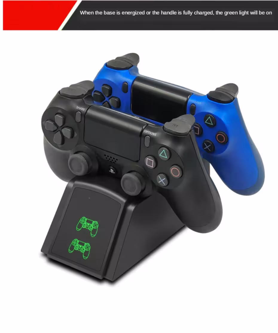 Parada de carga del controlador PS4