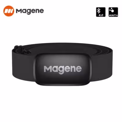 Capteur de fréquence cardiaque Magene Mover H64 double mode ANT Bluetooth avec ceinture pectorale