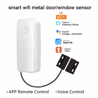Smart magnétique porte et capteur de fenêtre WiFi