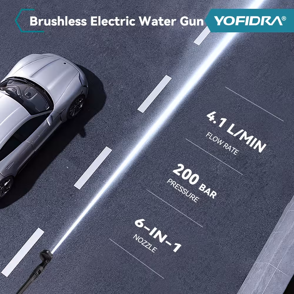 cordless high-pressure washer
