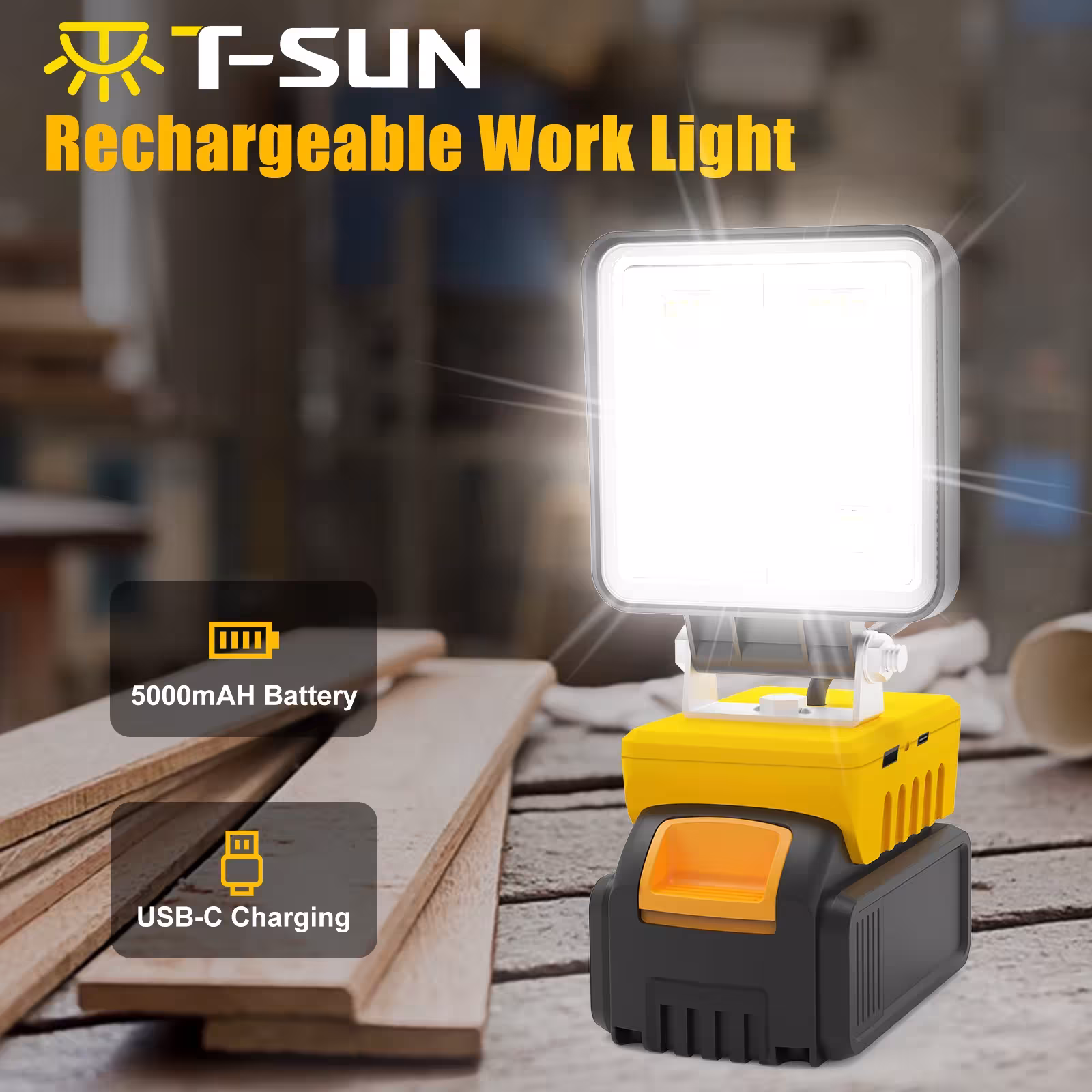 portable working LED light