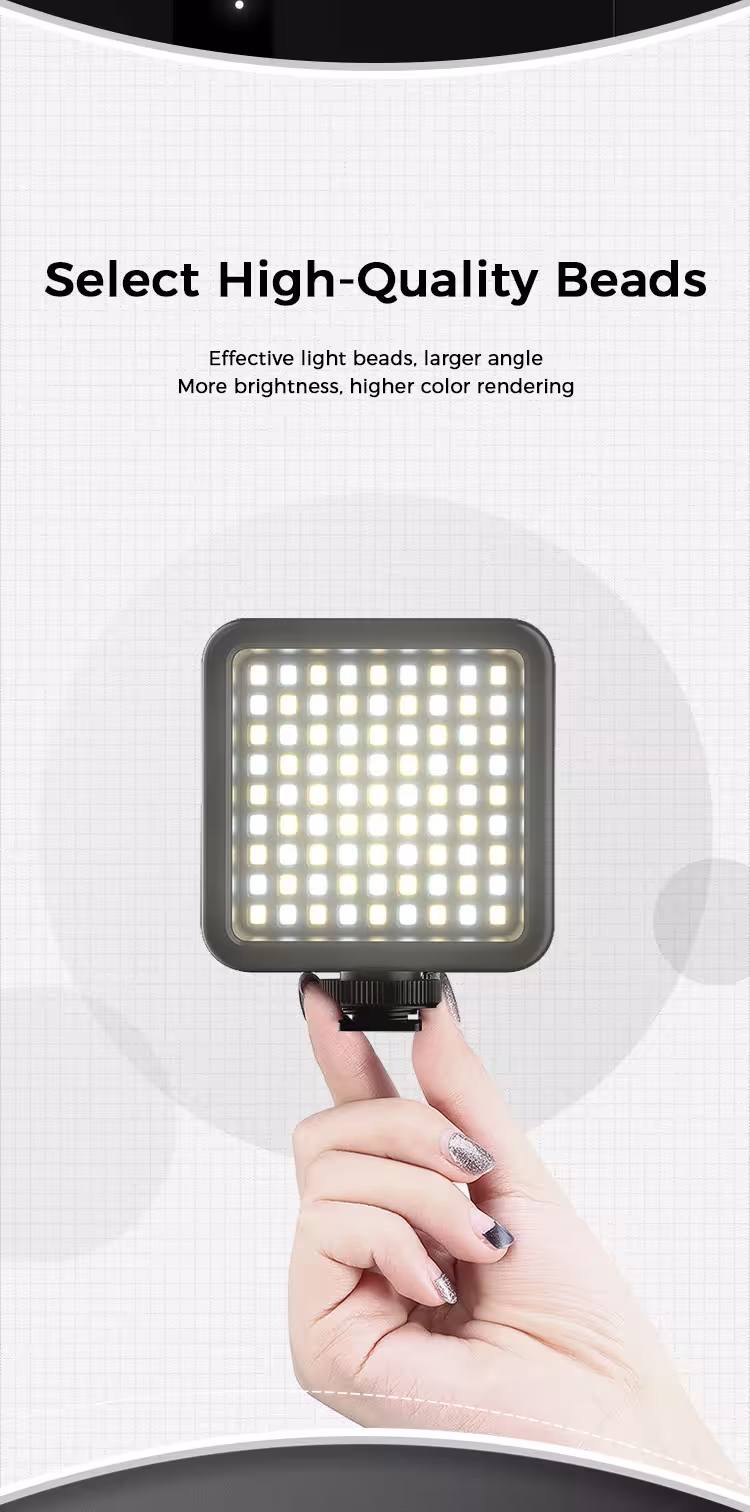 LED lumière vidéo pour caméra