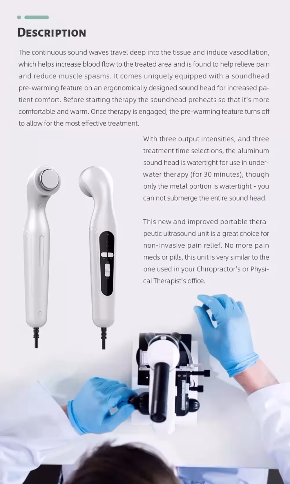 ultrasonic massager