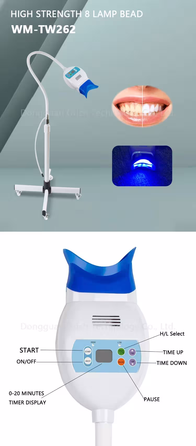 Appareils de blanchiment dentaire LED