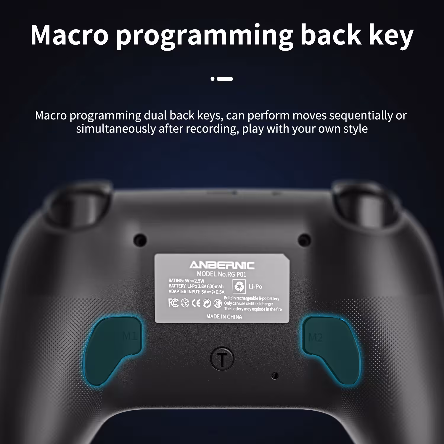 contrôleur de jeu Bluetooth