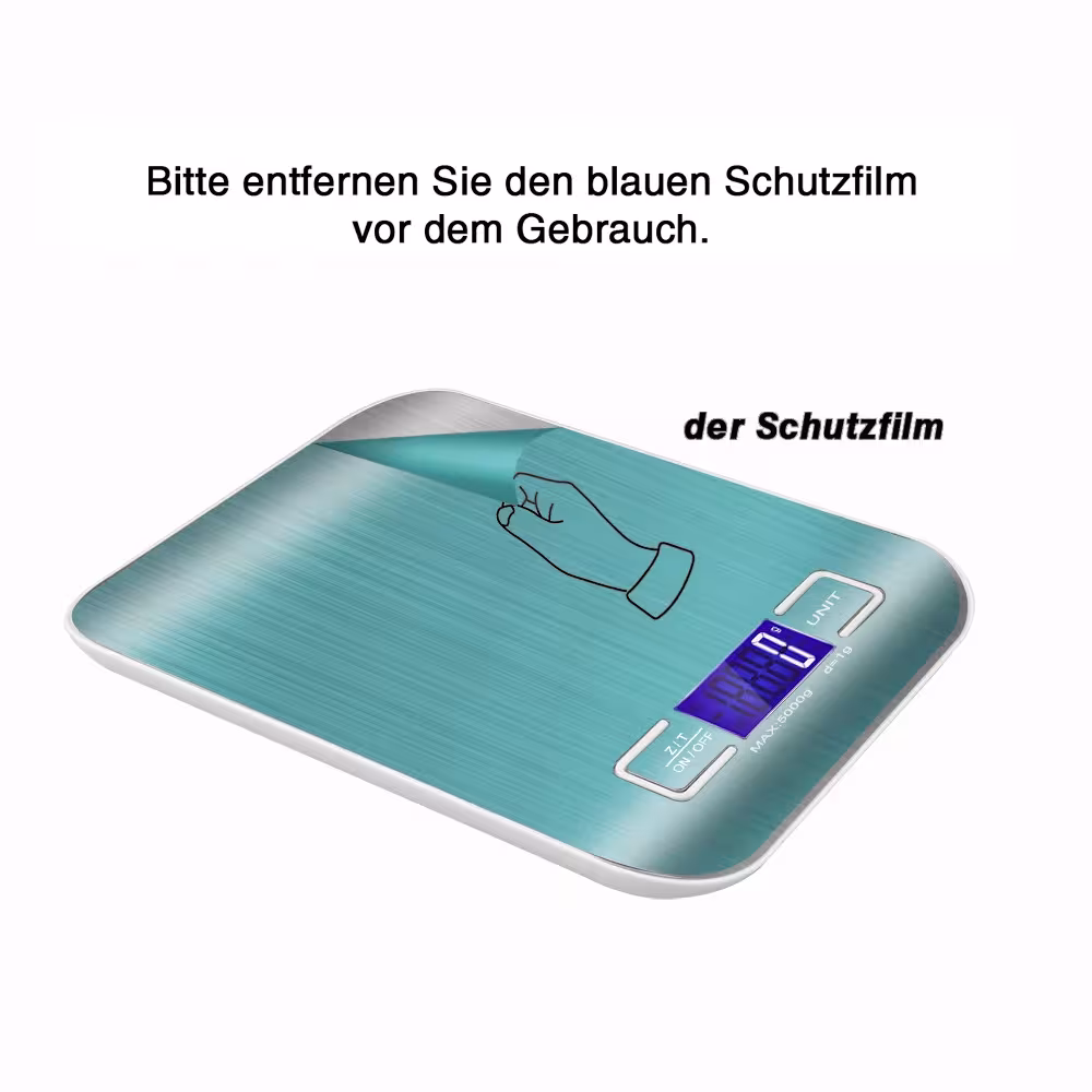 nešiojama virtuvės svarstyklė 5kg