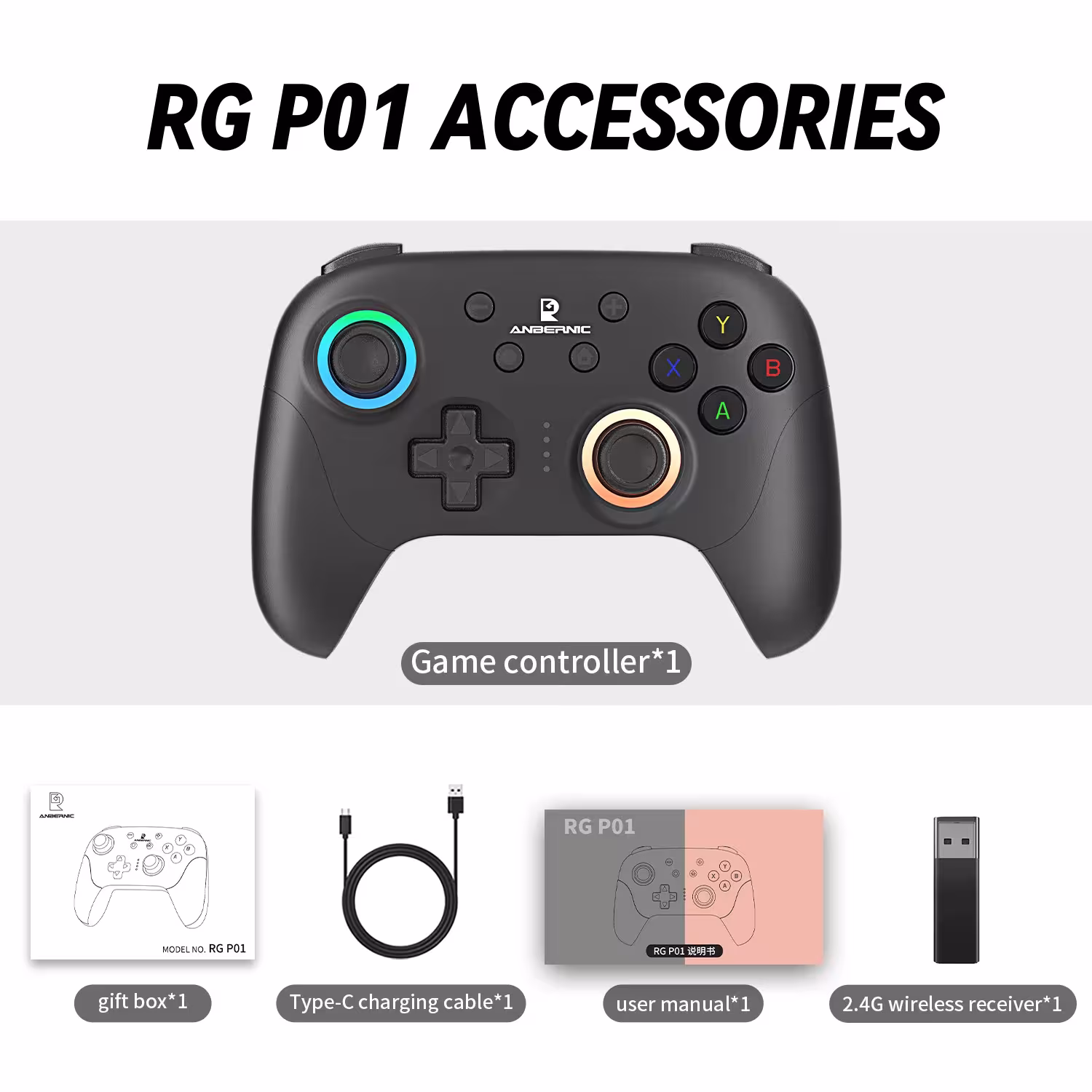contrôleur de jeu Bluetooth