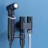 black-bidet-set