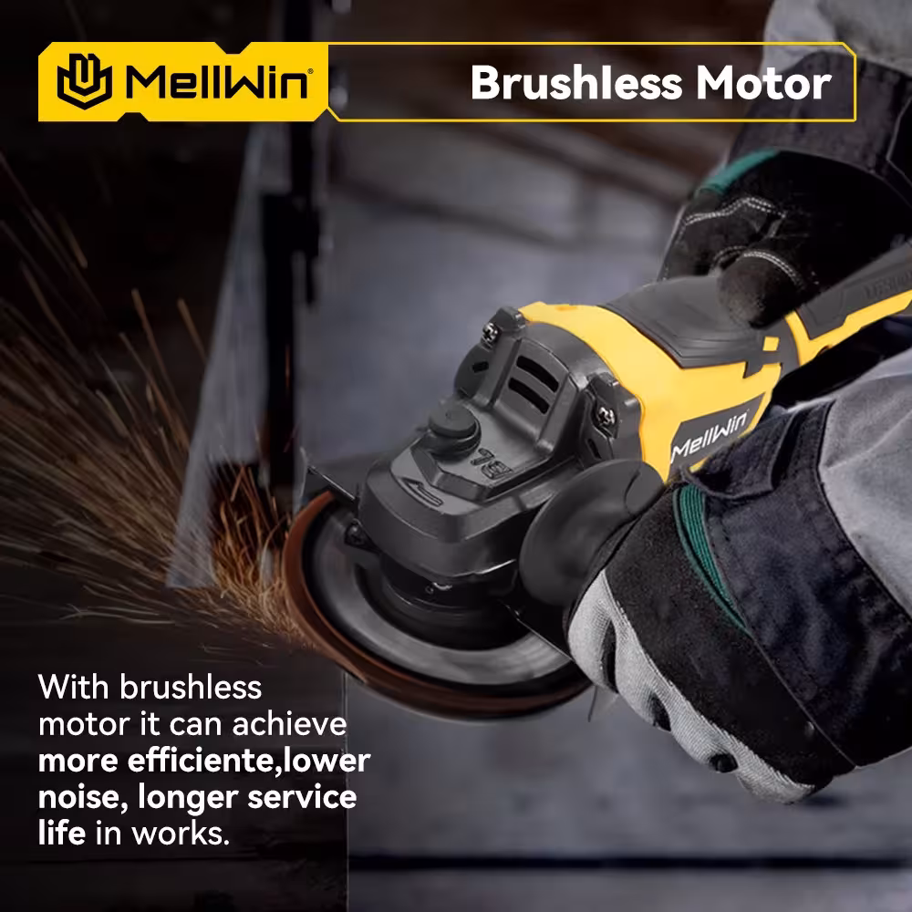 cordless angle grinder 125mm