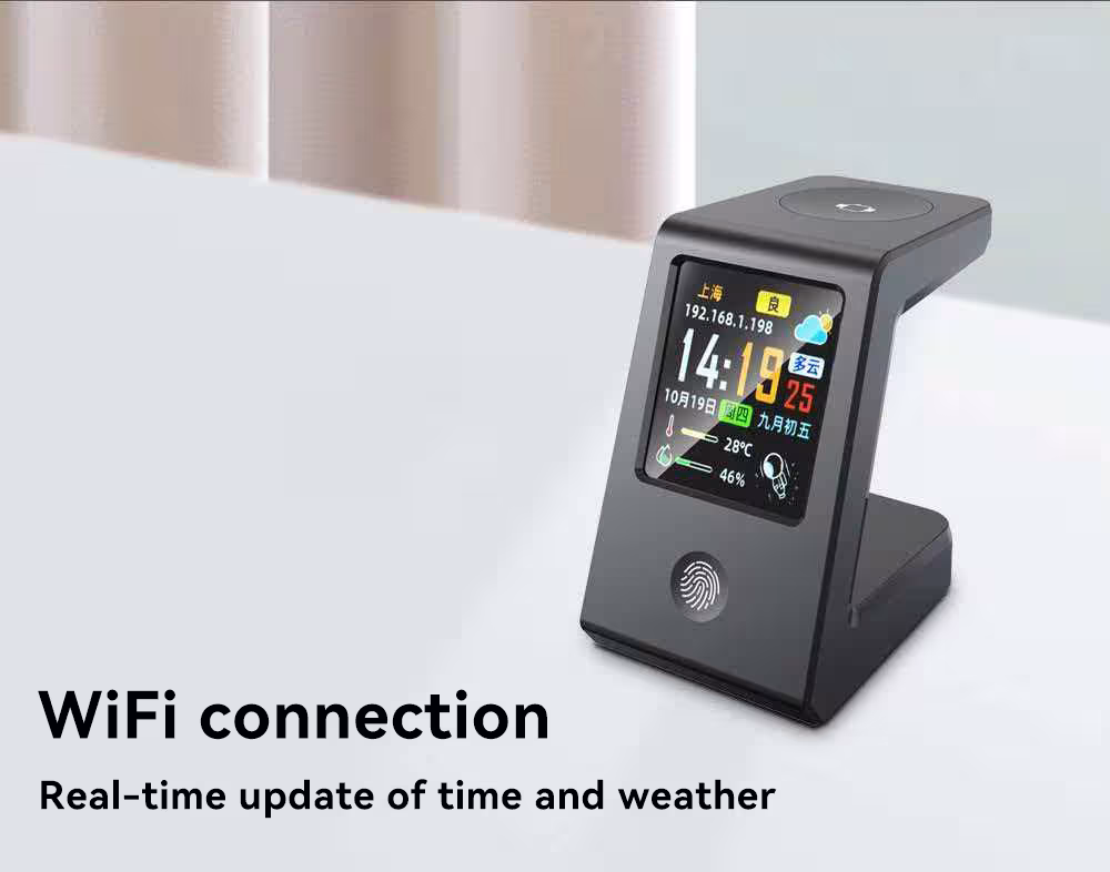 Horloge météorologique WiFi