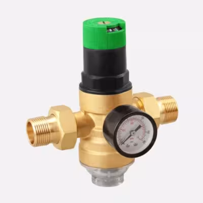 Dispositif de décompression réglable avec manomètre DN15 DN20 pour gaz de pétrole
