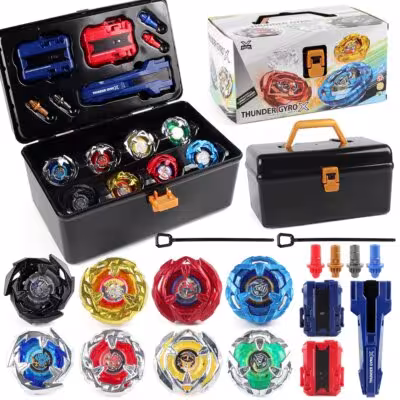 Bey X Spinning Toy Kit Gyroscope Metal Battle Taps con la caja de inicio