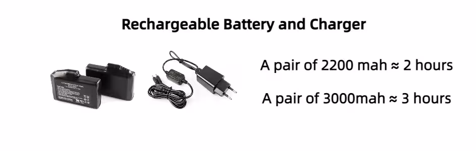 Gants chauffants avec batterie rechargeable