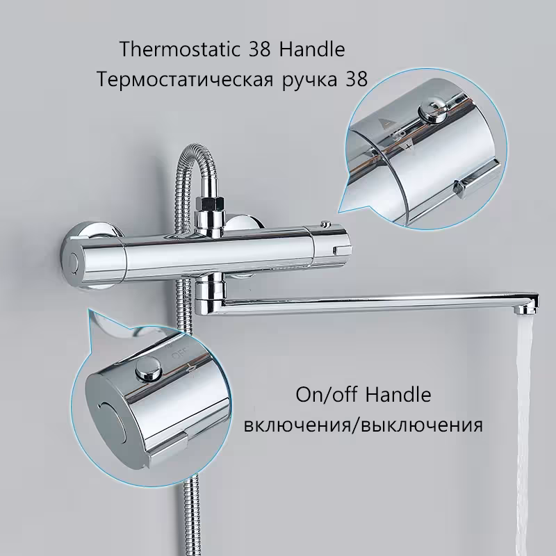 miscelatore doccia termostato