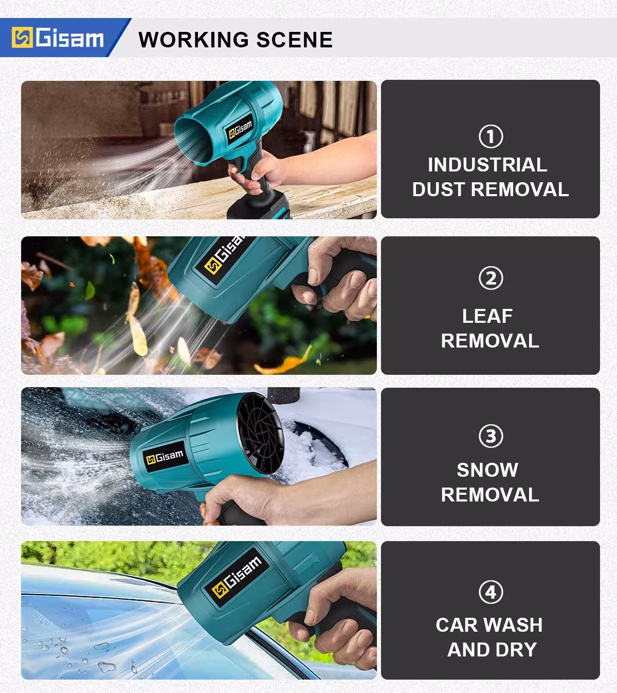 souffleur électrique Makita 18V