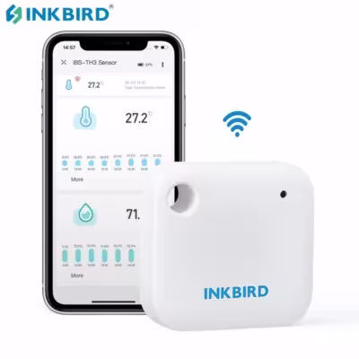 INKBIRD IBS-TH3 WiFi Smart Sensor Temperaturfeuchtigkeitsmonitor für Kühlschränke