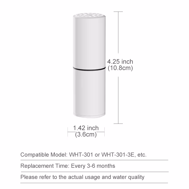 cartucce filtro acqua doccia